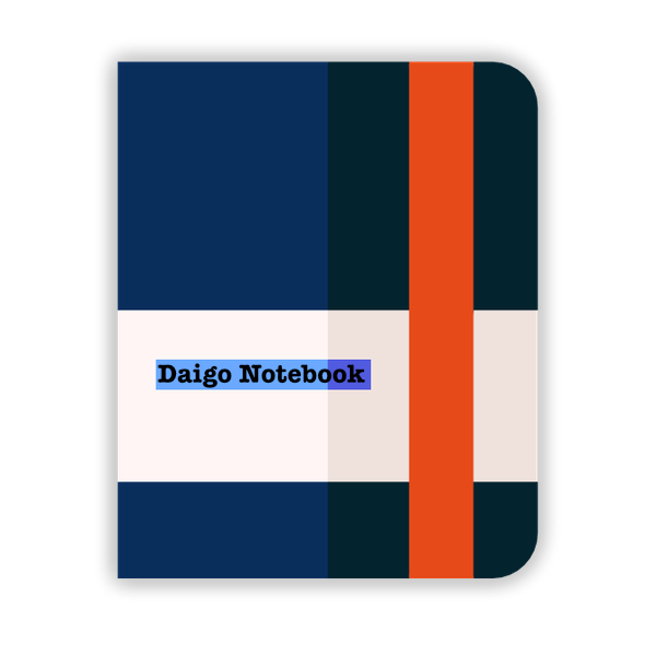 Daigo Notebook (incl. 1 Year Online Syncing)