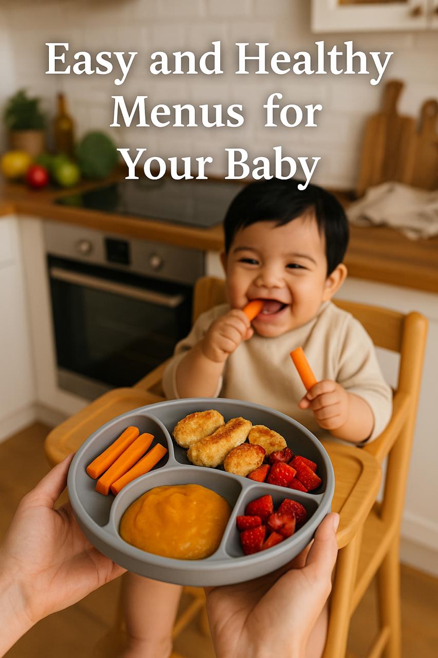 Easy and Healthy Menus for Your Baby | Hotmart