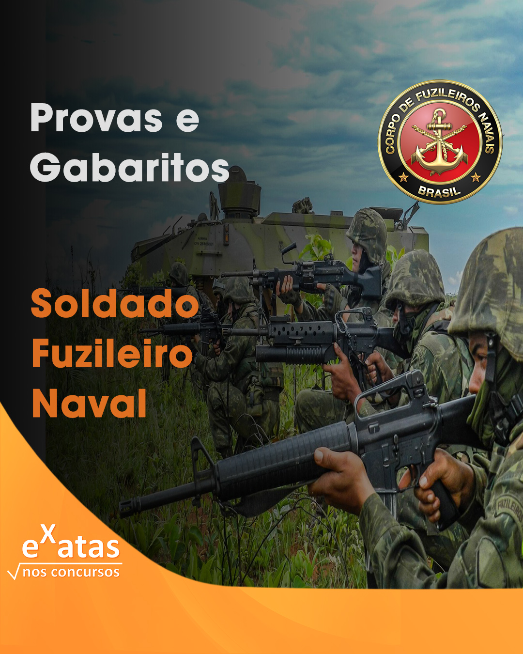 Provas e Gabaritos - Soldado Fuzileiro Naval de 2011 até 2025 - Exa...