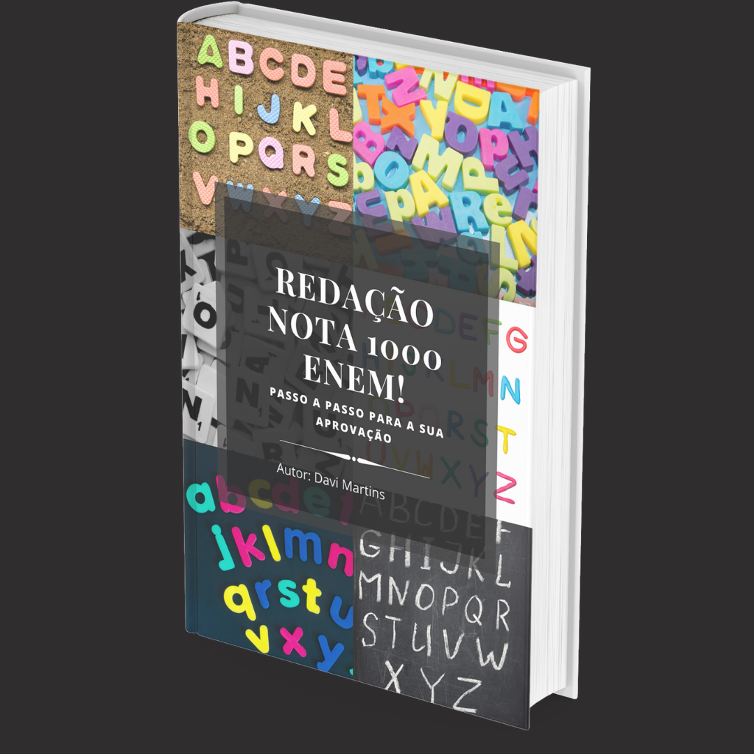 Imagem de capa para o Ebook Redação nota 1000 ENEM