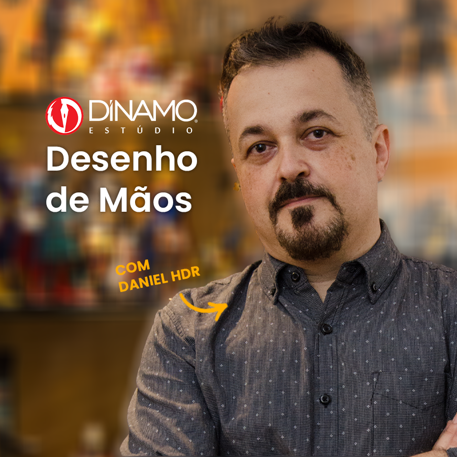 Imagem de capa para o Curso online Curso de Desenho - Mãos 
