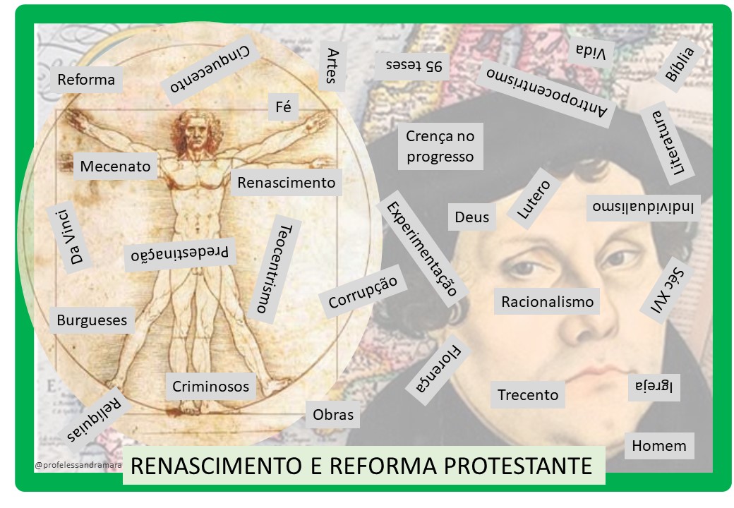 Renascimento e Reforma Protestante - Encontre a resposta - Elessand...