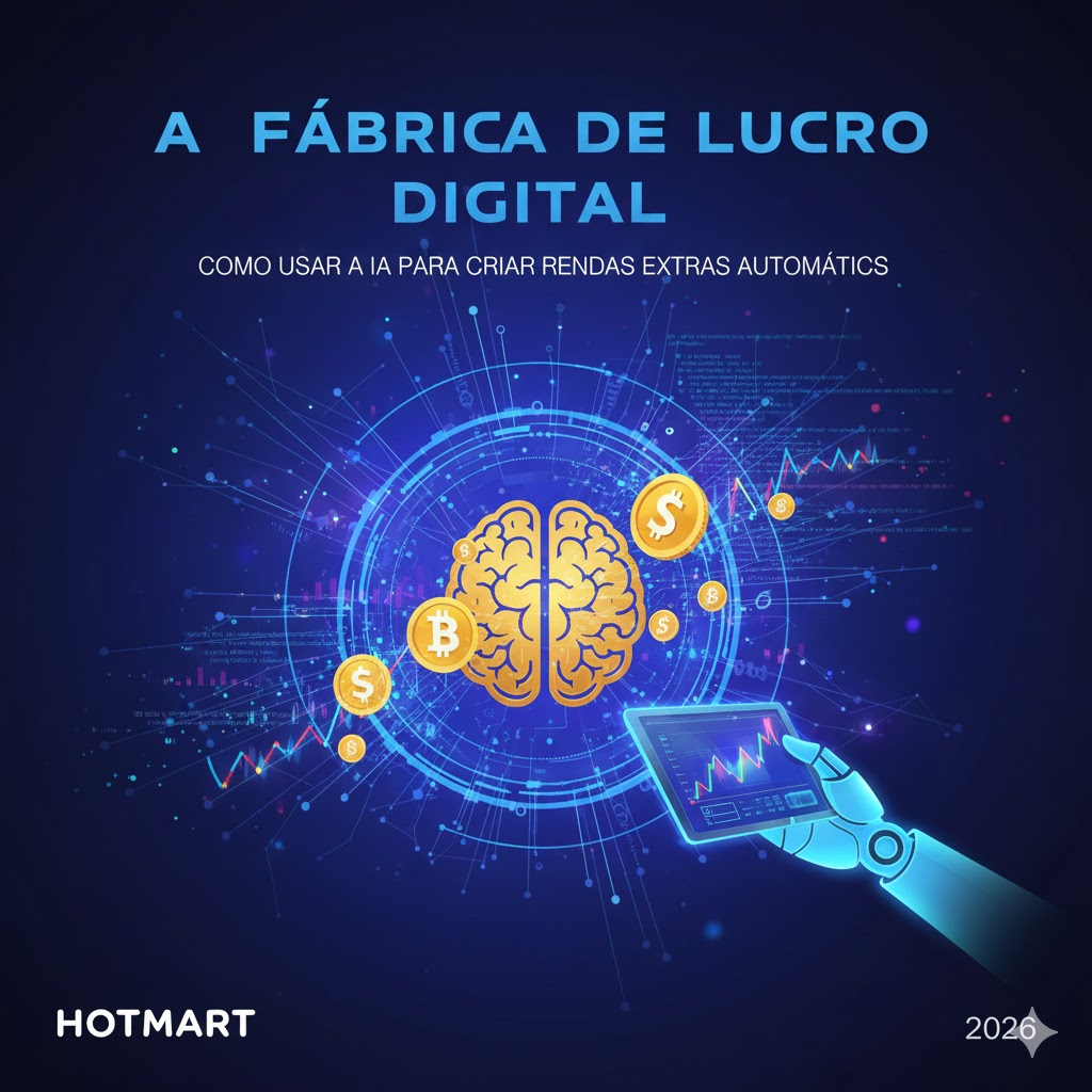 A Fábrica de Lucro Digital: Como usar a IA para criar rendas extras...