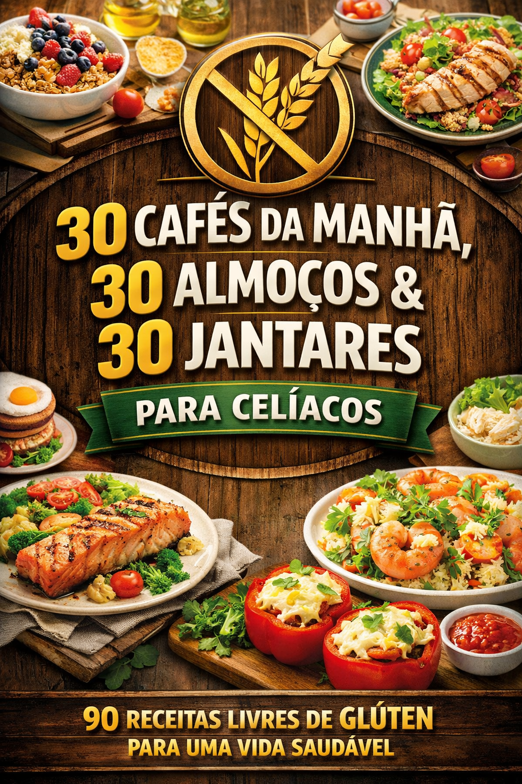 Combo Completo: 90 Receitas + Plano Mensal de Alimentação para Organizar Seu Dia a Dia