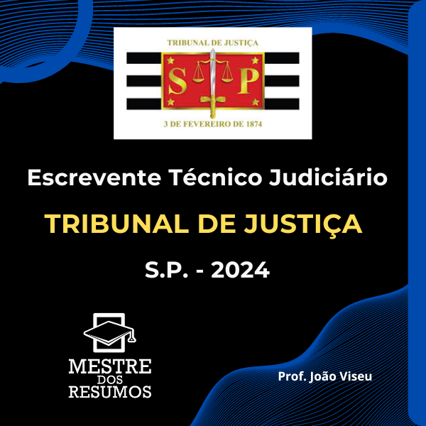 Tribunal de Justiça - SP - Escrevente 2024