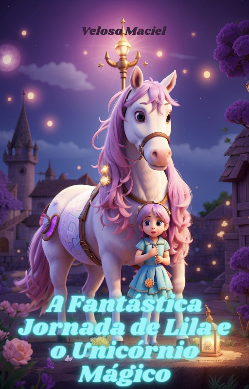 O Livro Encantado: A Fantástica Jornada de Lila e o Unicórnio Mágico