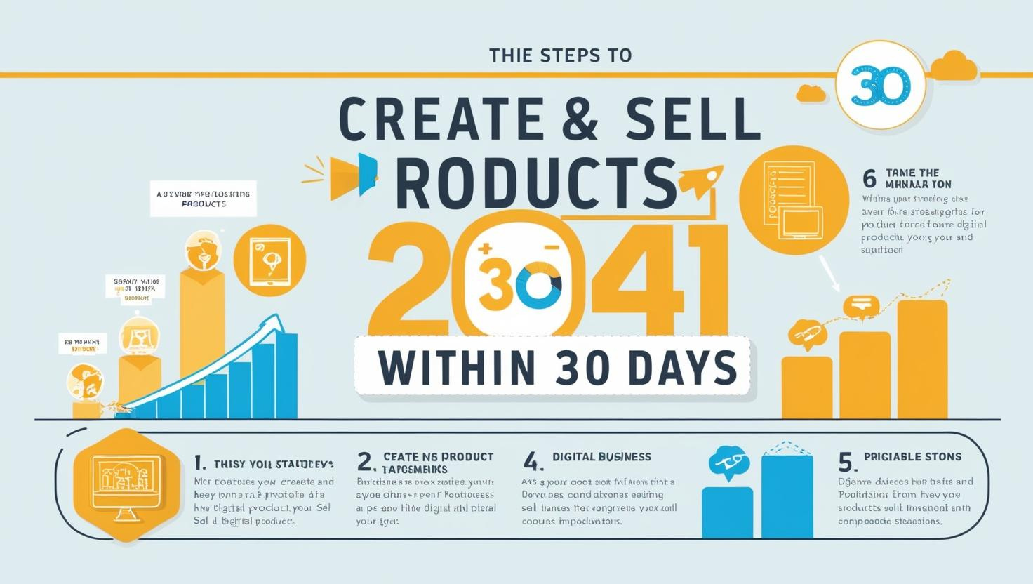 Como criar e vender produtos digitais em 30 dias
