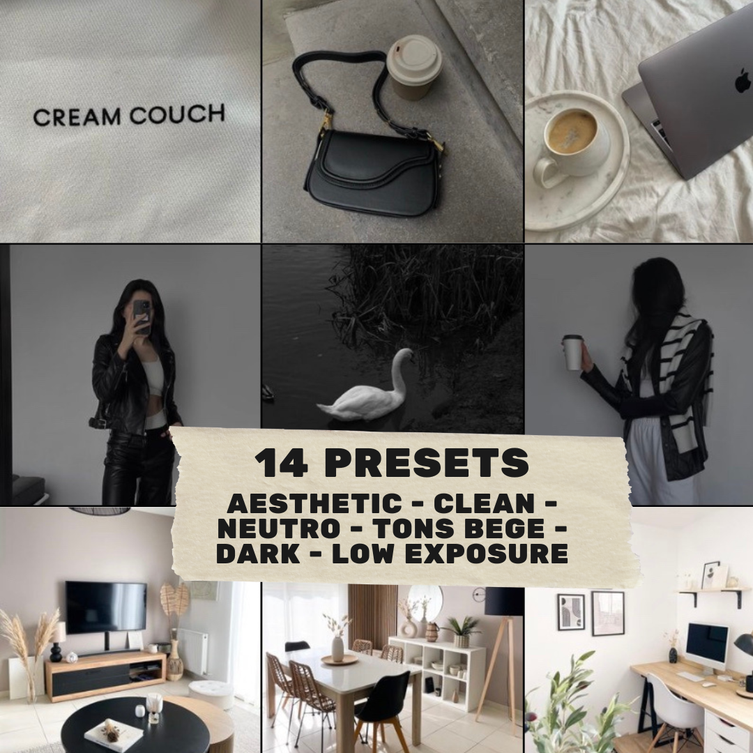 Imagem de capa para o Curso online Pacote Presets Minimalistas