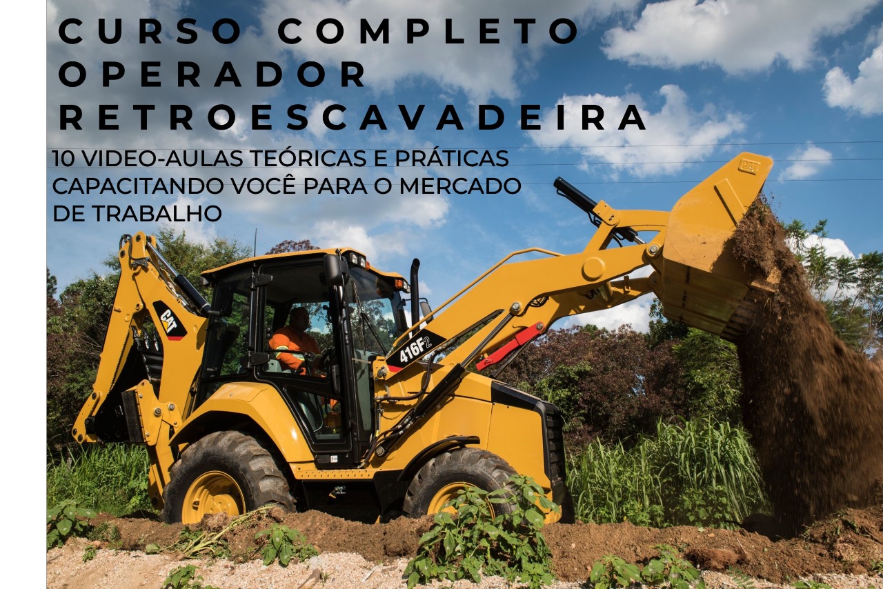 TORNE-SE OPERADOR DE RETROESCAVADEIRA