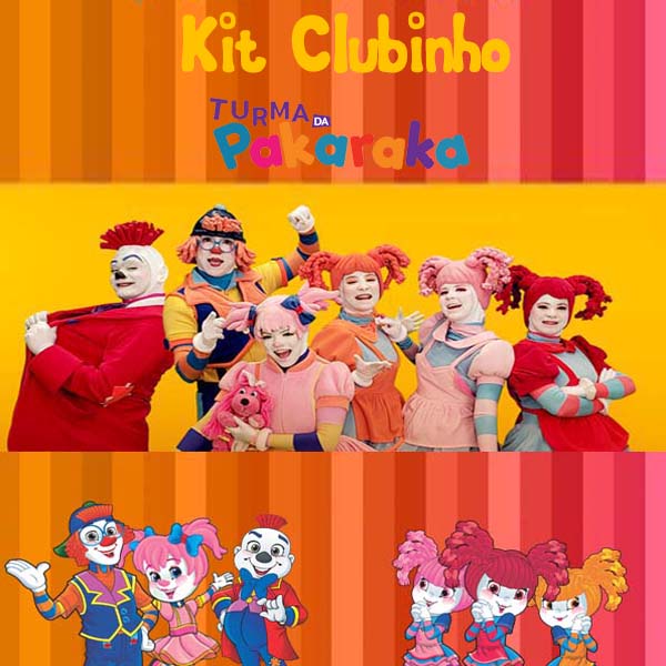 Pakaraka Kit Clubinho Turma da Pakaraka
