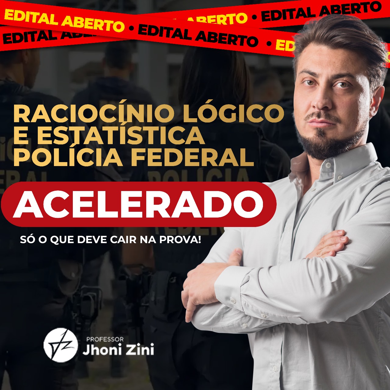 Imagem de capa para o Curso online Raciocínio Lógico e Estatística Polícia Federal - ACELERADO