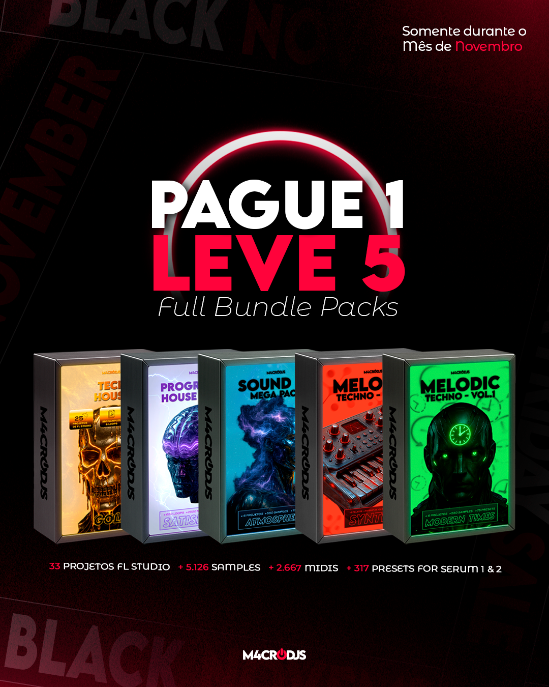 Cod Dj Bundle Total Bundle M4cro DJs (5 Samples Pack)
