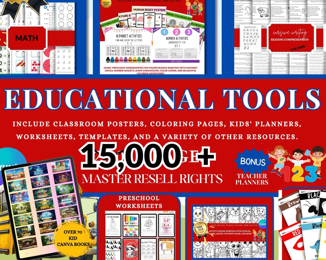 Printable Learning Tools Educational Tools
