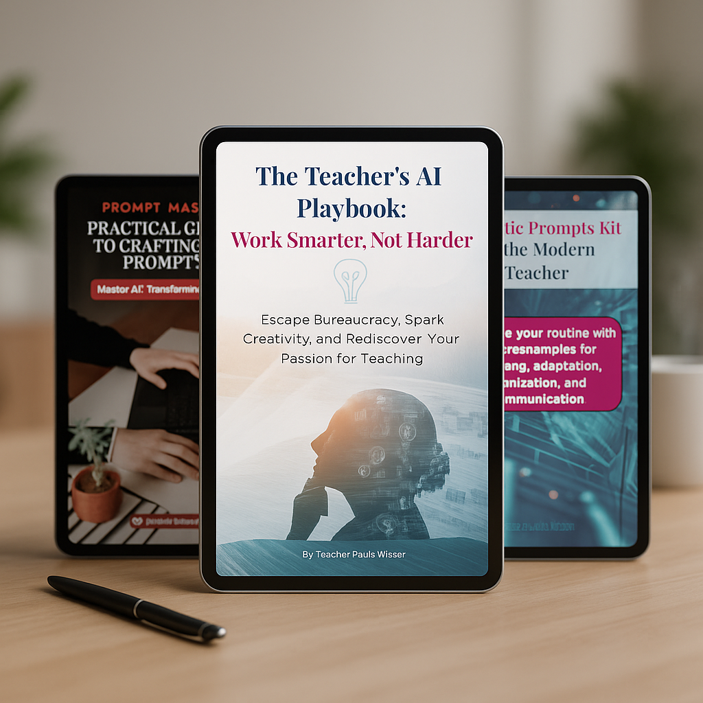 The Teacher's ULTIMATE AI Playbook: Work Smarter, Not Harder 2.0
