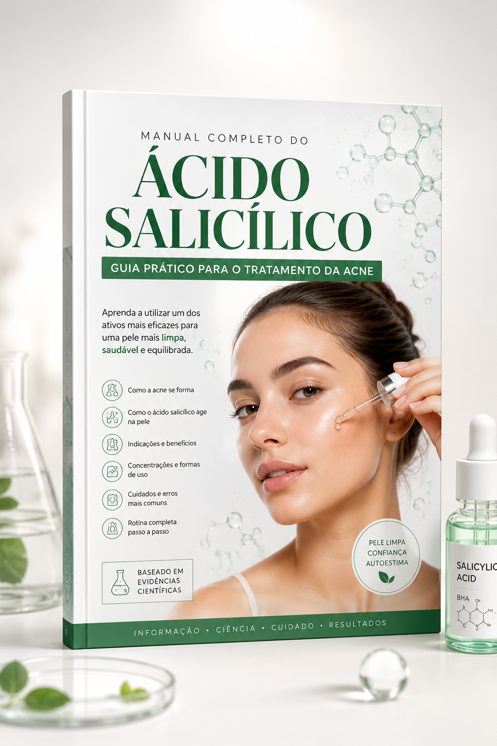 Capa do E-book Guia Essencial do Ácido Salicílico