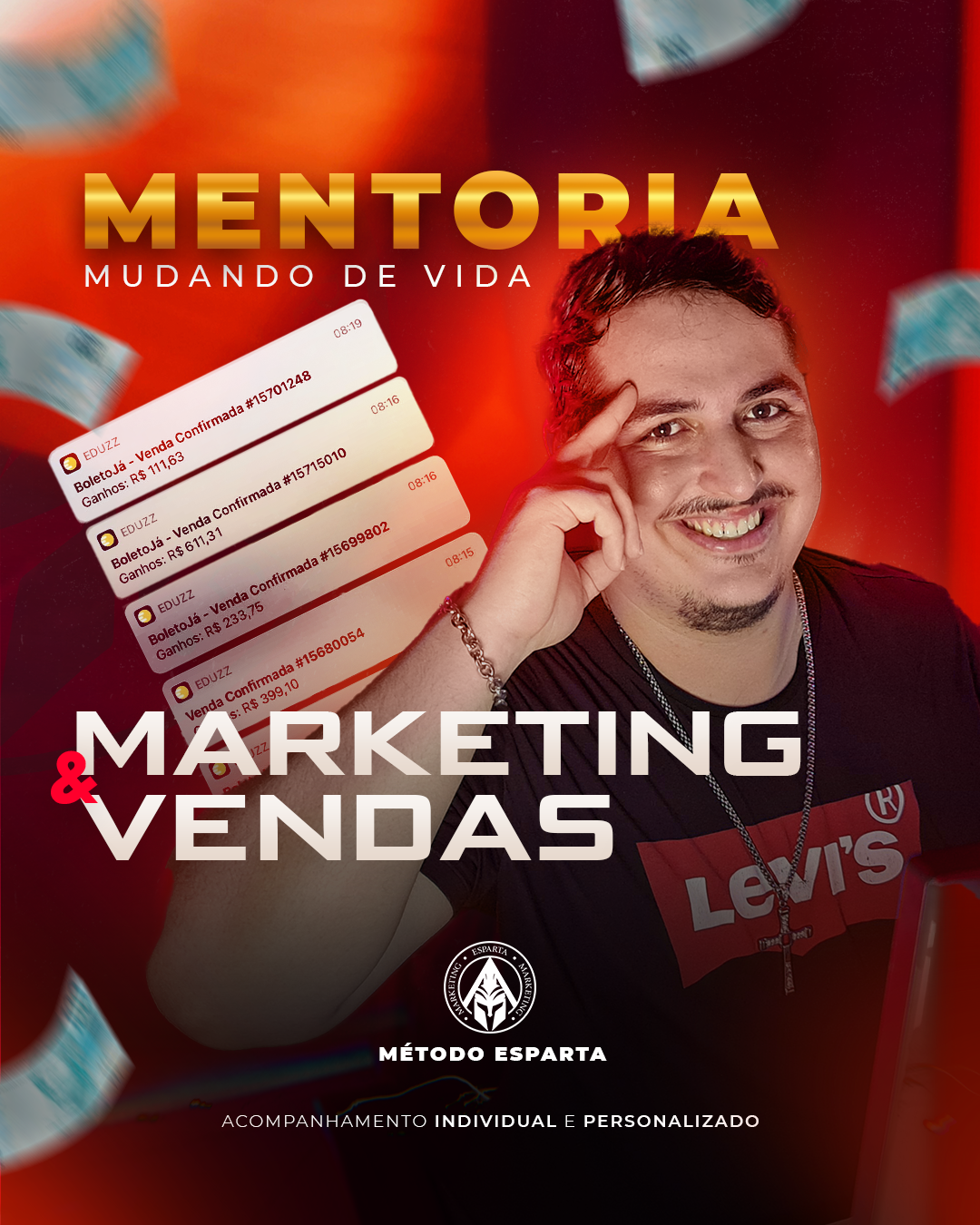 Imagem de capa para o Curso online Mentoria de Marketing e Vendas - Mudando de Vida