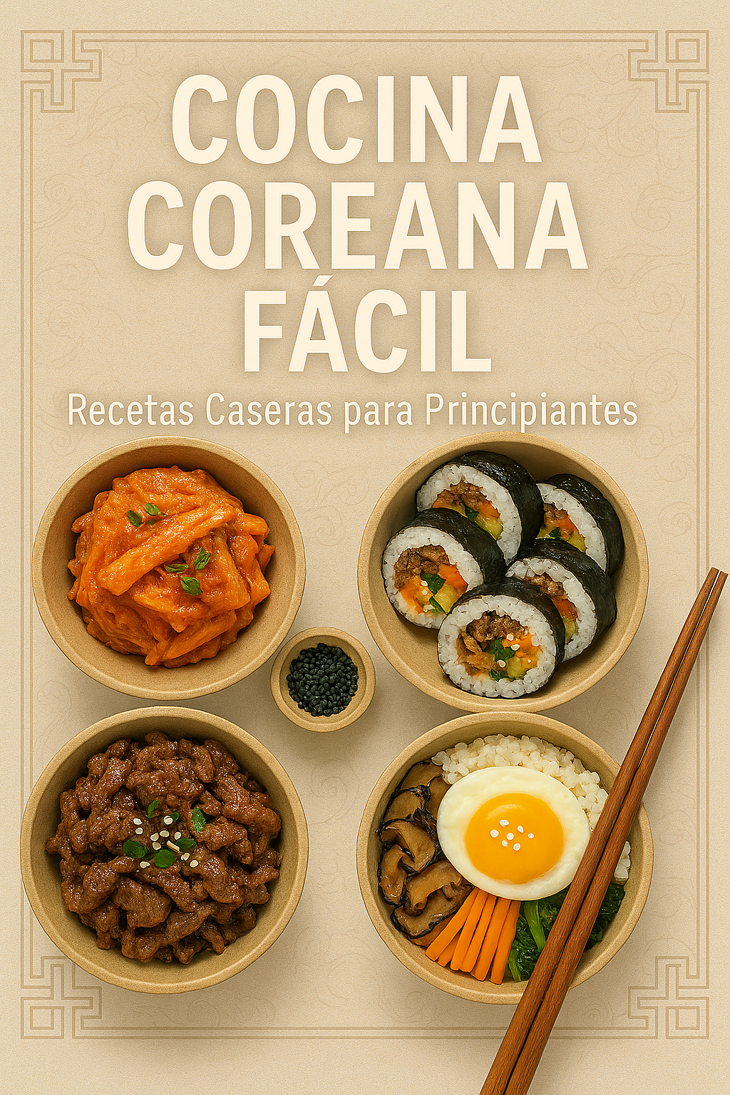 Recetas Coreanas Cocina Coreana Fácil: Recetas Caseras para Principiantes - Miriam A...