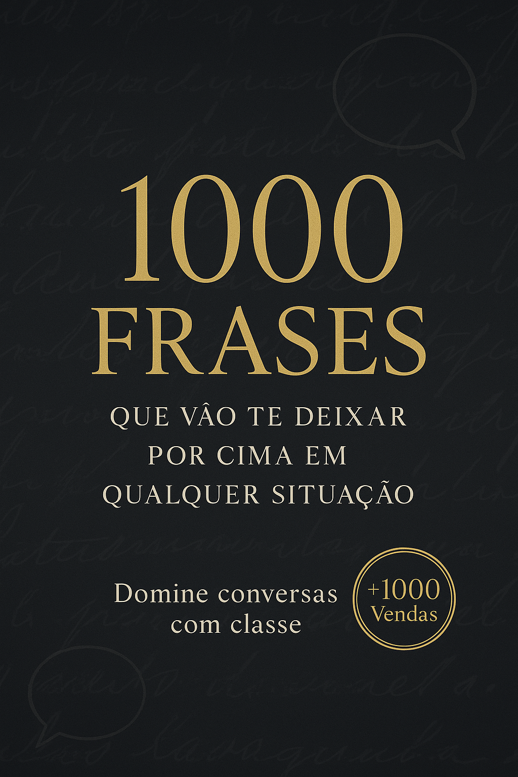 Capa de 1000 Frases que Vão te Deixar por Cima em Qualquer Situação