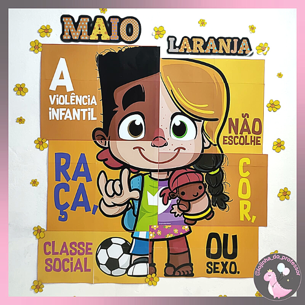 SUPER PAINEL -MAIO LARANJA - Lojinha do Professor | Hotmart