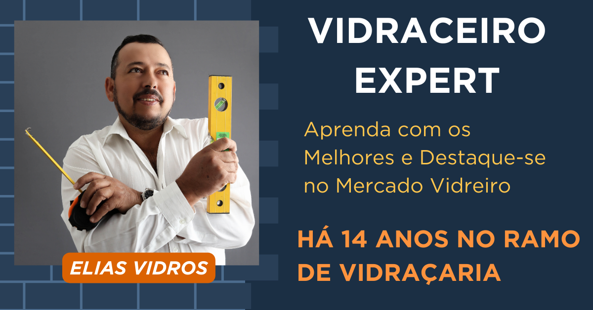 Imagem de capa para o Curso online Vidraceiro Expert: Aprenda com os Melhores e Destaque-se no Mercado Vidreiro