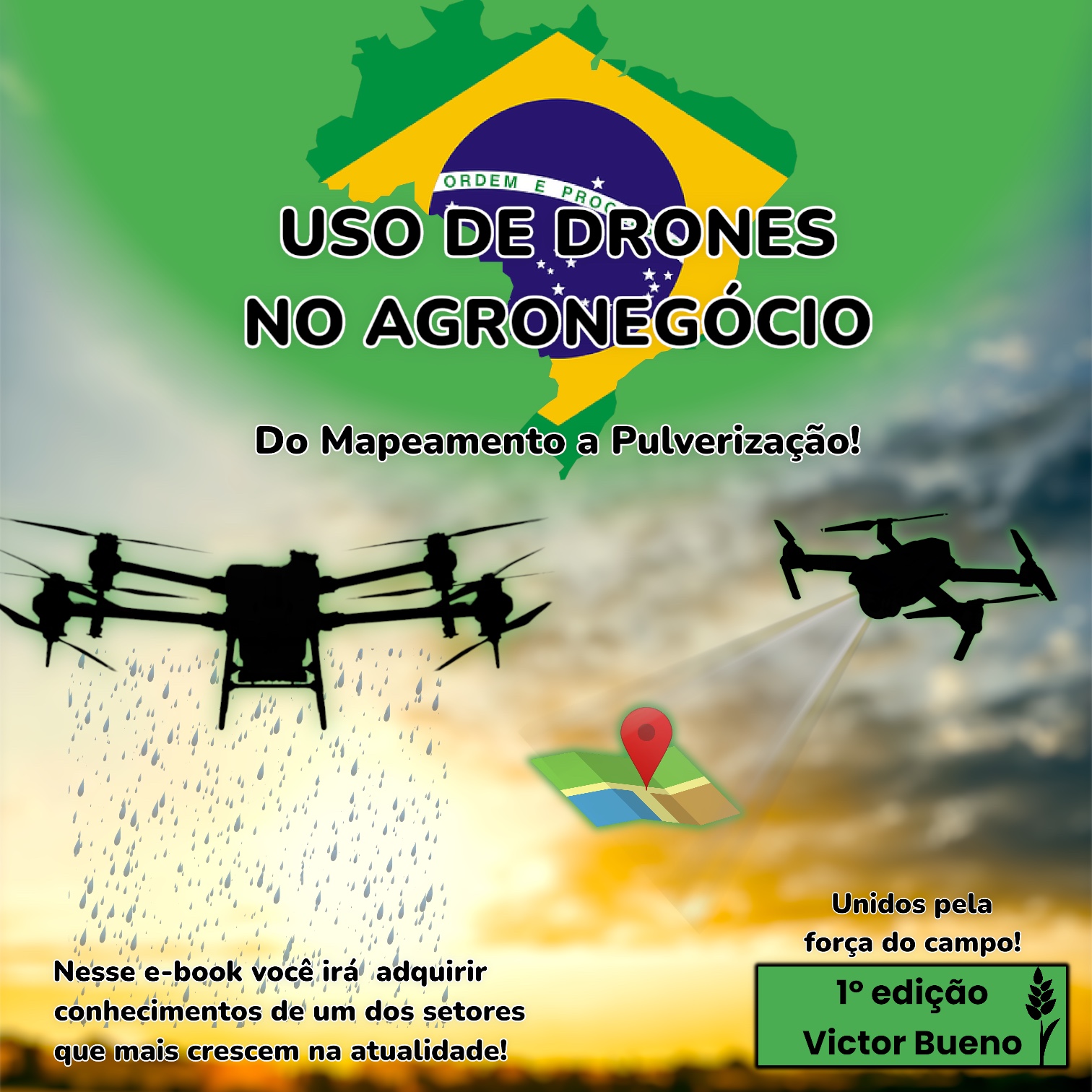 Drones no agronegócio, do mapeamento a pulverização!