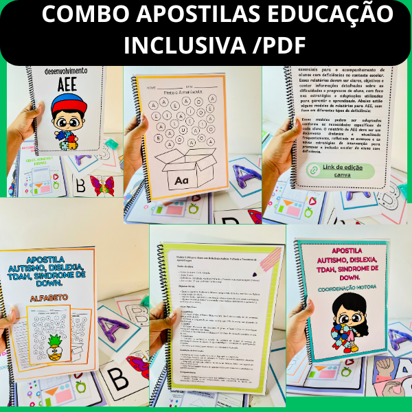 Arquivos Combo Educação Inclusiva - Pedagoga Raiane | Hotmart