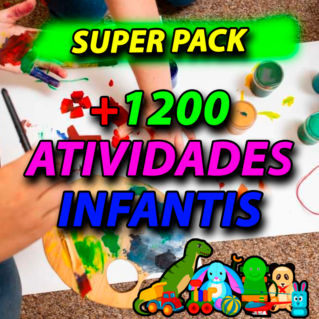 +1200 ATIVIDADES INFANTIS COM BÔNUS - Conhecimento Digital | Hotmart