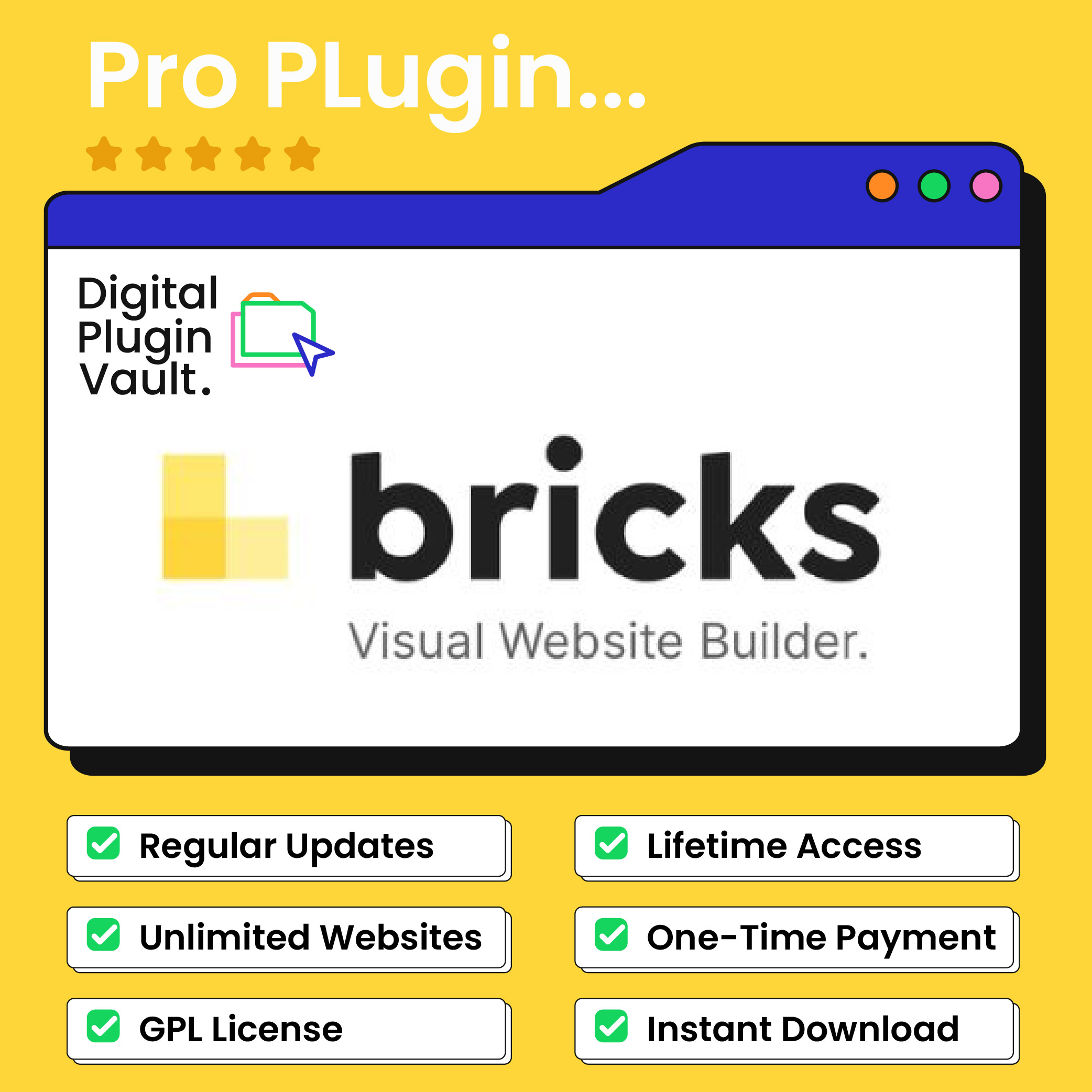 Bricks Builder Pro GPL license Theme: Visual WordPress Site Builder...