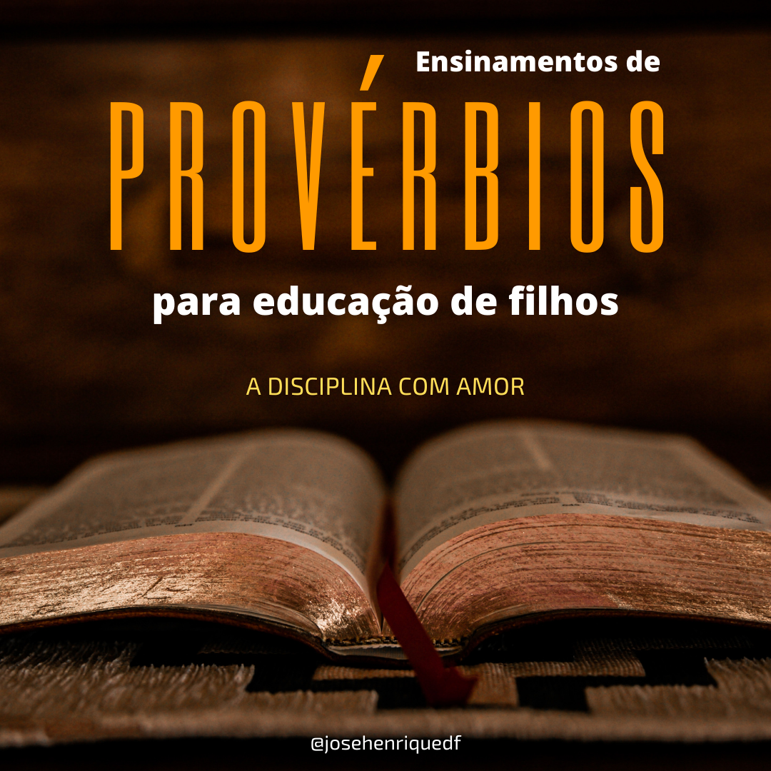 Proverbios Ensinamentos de Provérbios para a Educação de Filhos - José Henriqu...