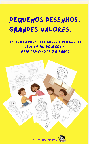 Pequenos desenhos, grandes valores. - Paola Montoya Baier | Hotmart