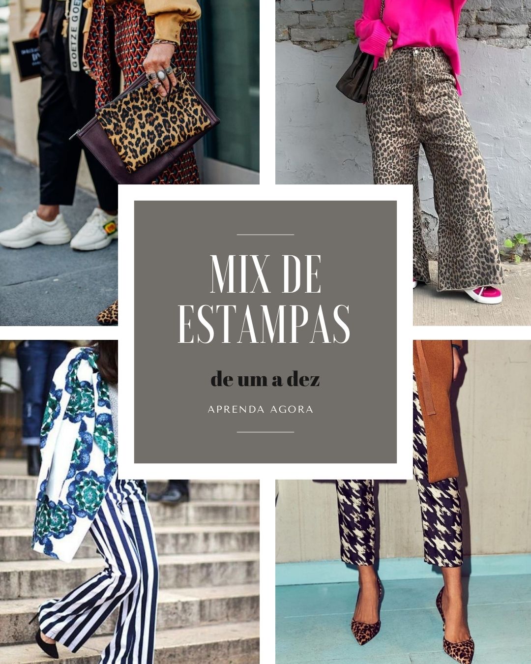 Imagem de capa para o Ebook de um a dez - Mistura de estampas