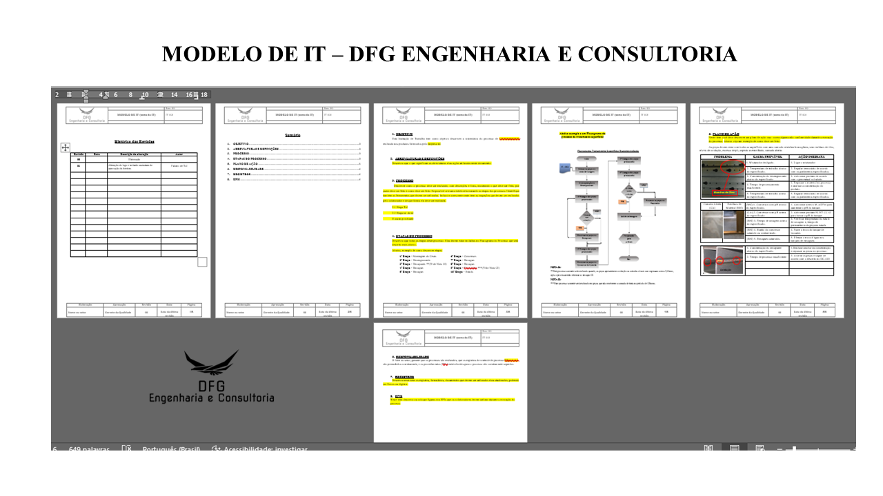Imagem de capa para o Curso online MODELO DE IT - INSTRUÇÃO DE TRABALHO 