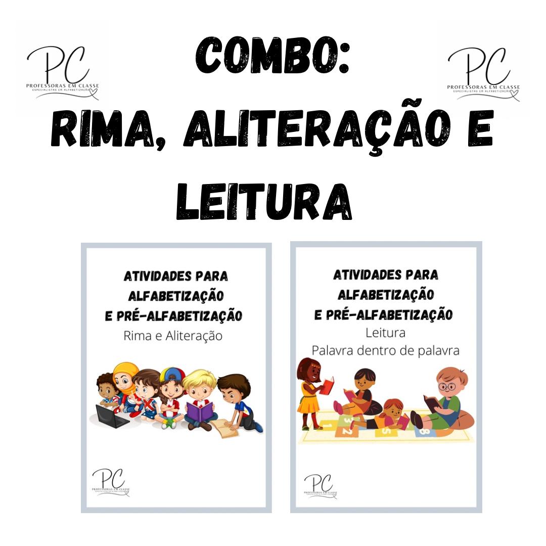 COMBO: Rima, Aliteração e Leitura. - Dyalhany Gonçalves Pires | Hot...