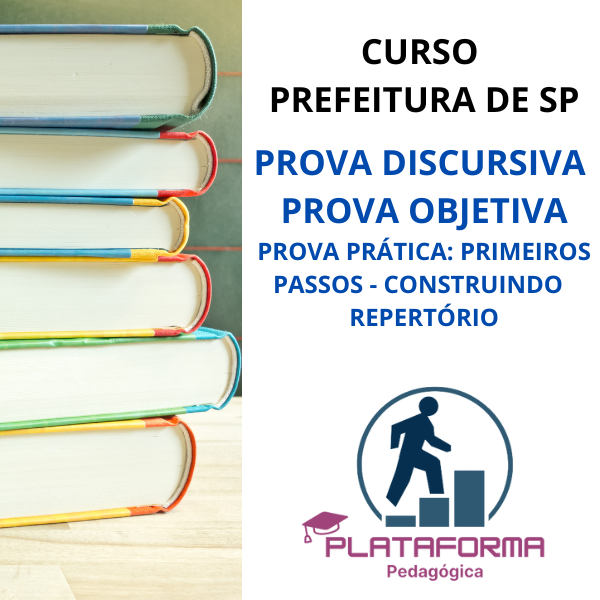 Curso Prefeitura Municipal de SP: Prova Discursiva, Prova Objetiva ...
