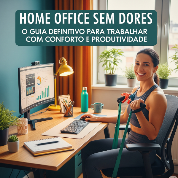 Home Office Sem Dores: O Guia Definitivo para Trabalhar com Confort...