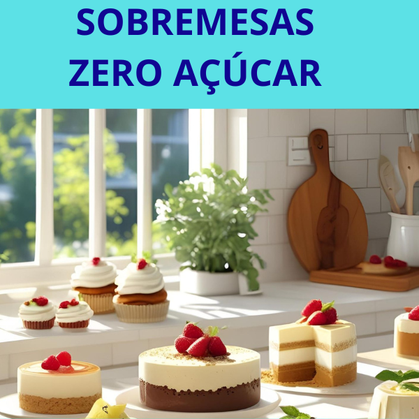 Sobremesas Zero Açúcar – As Melhores Receitas para Saborear Sem Pecar