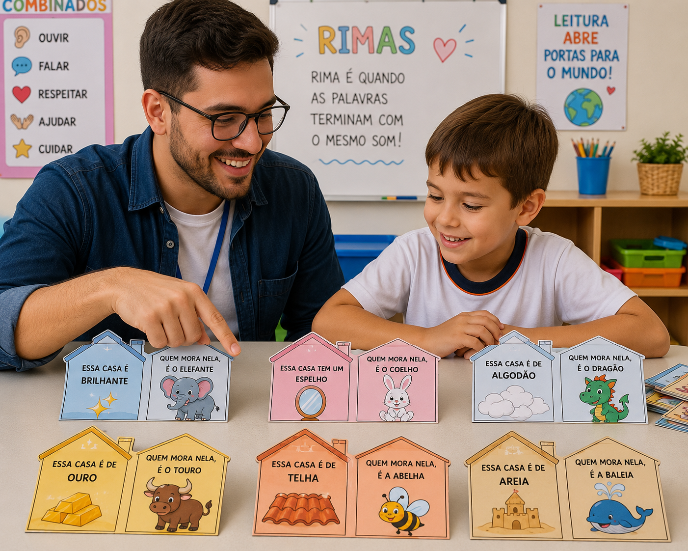 Casinhas Pedagógicas de Rimas | Hotmart