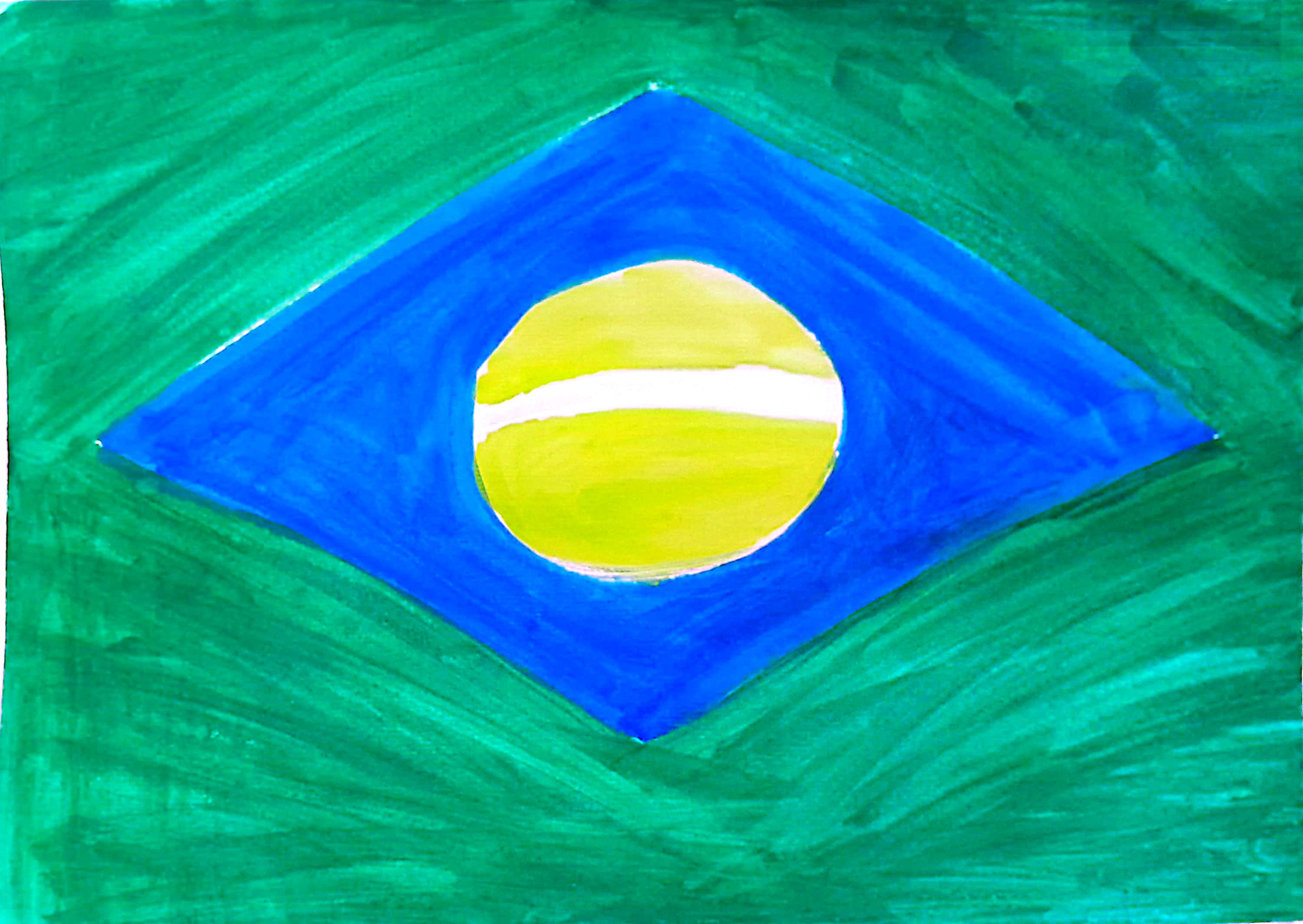 Digital art for printing brazil