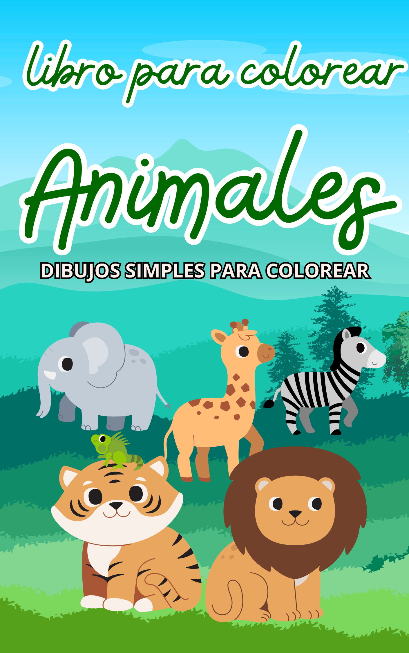 LIBRO INFANTIL PARA COLOREAR ANIMALES | Hotmart