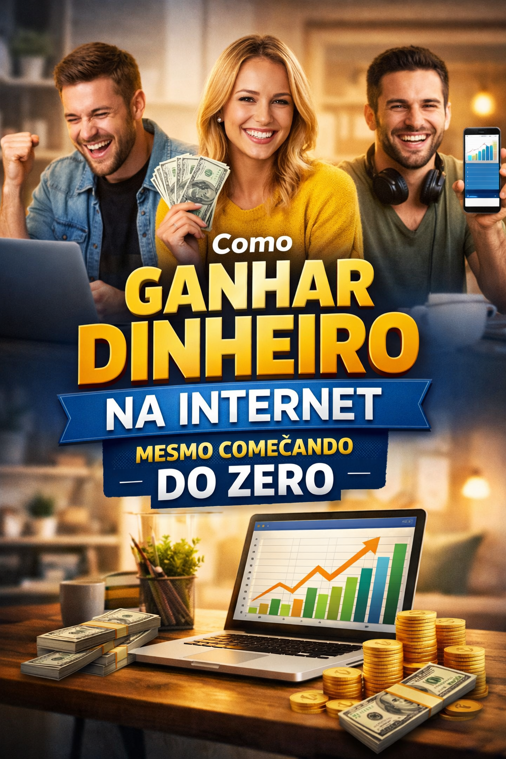 Como ganhar dinheiro na Internet mesmo começando do zero - Marcelo ...