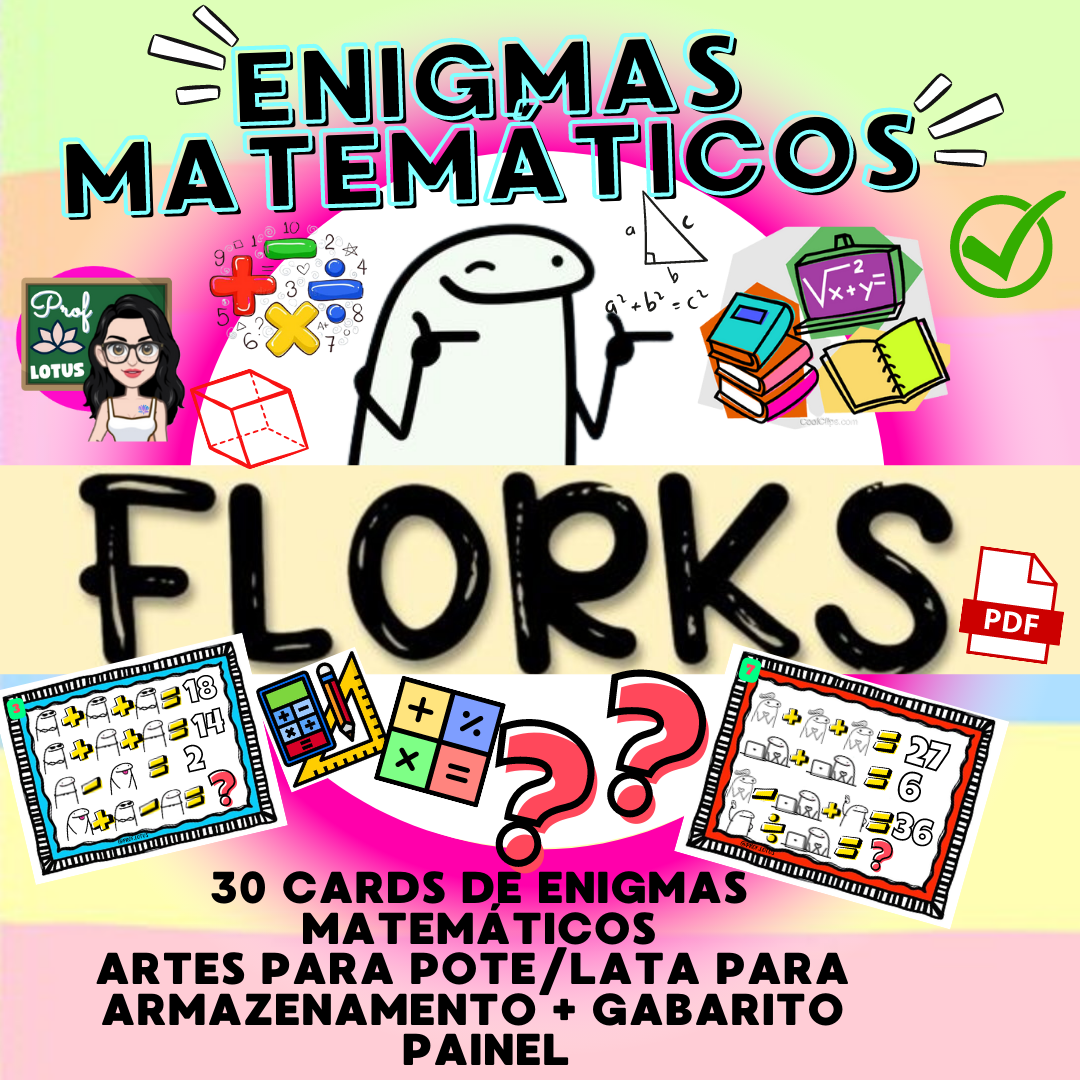 ENIGMAS MATEMÁTICOS FLORKS - Prof Lotus | Hotmart