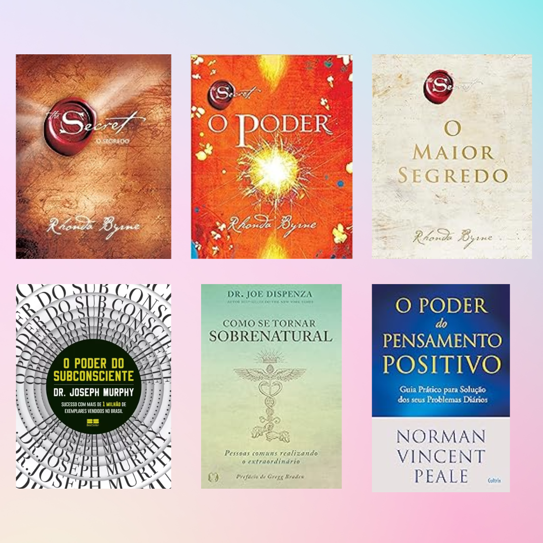 Combo com os 13 livros mais famosos sobre a Lei Da Atração - Denise...