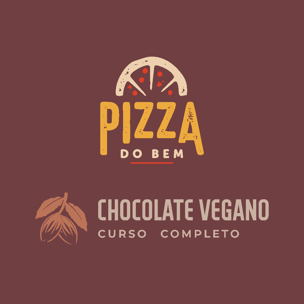 Pizza do Bem+ Chocolate vegano