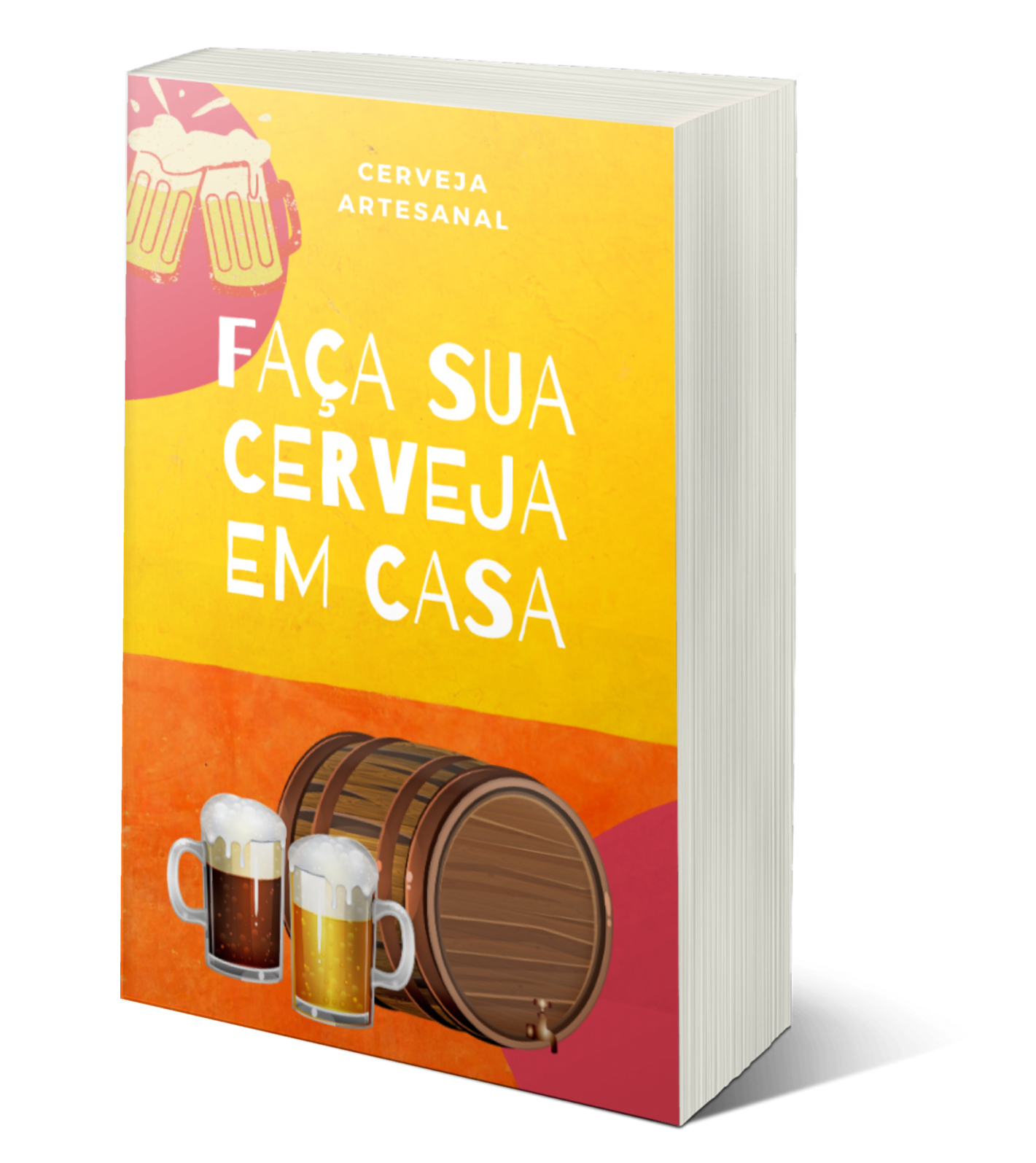 Imagem de capa para o Ebook Como fabricar sua cerveja