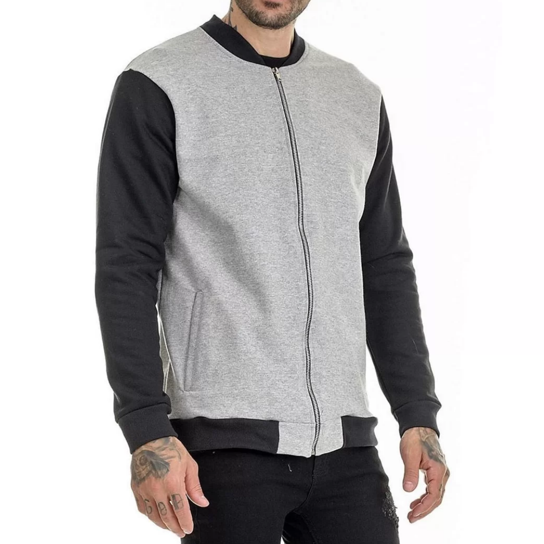 Imagem de capa para o Ebook Molde Jaqueta Bomber Masculina (PP ao XG)