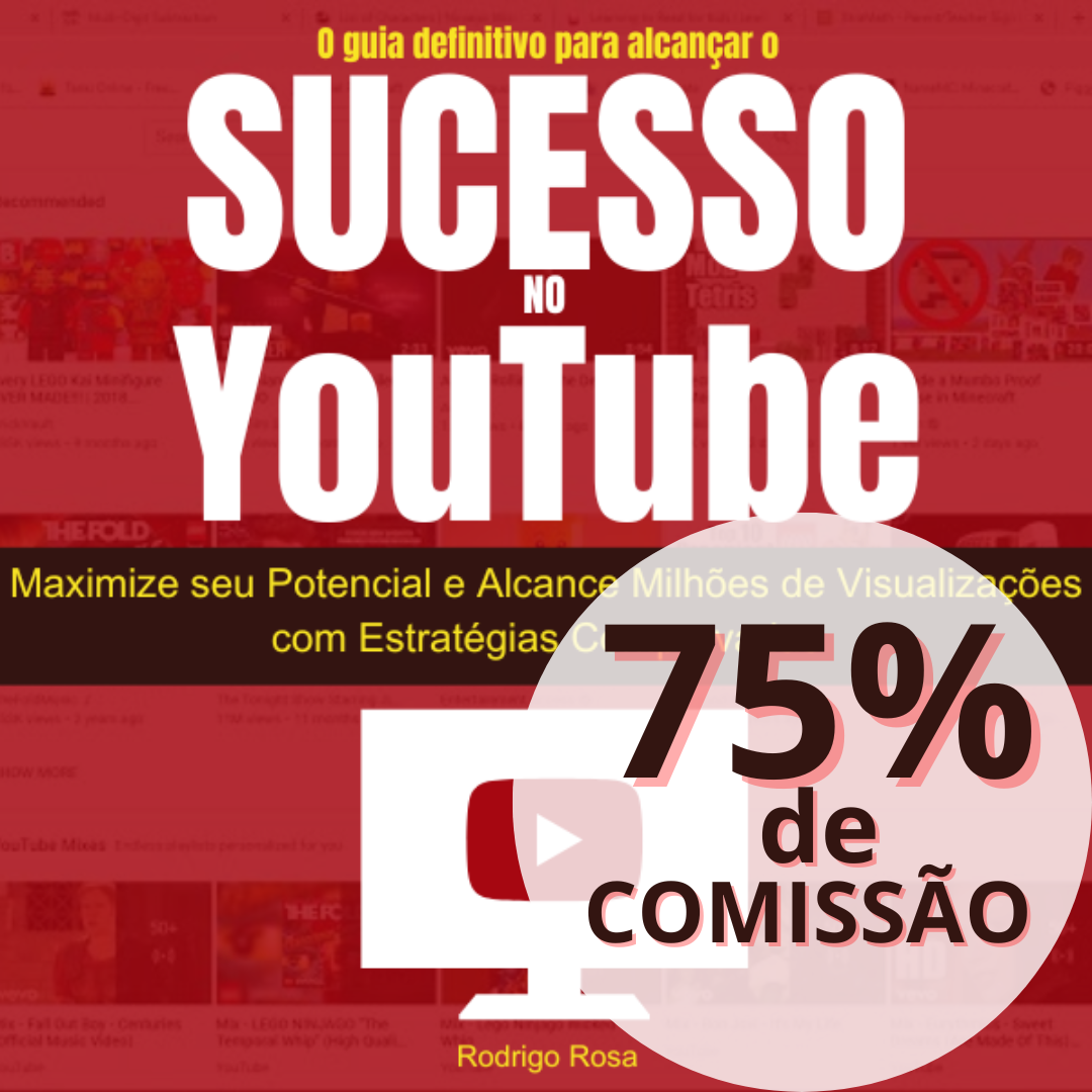 O guia definitivo para alcançar o sucesso no Youtube - Rodrigo de O...