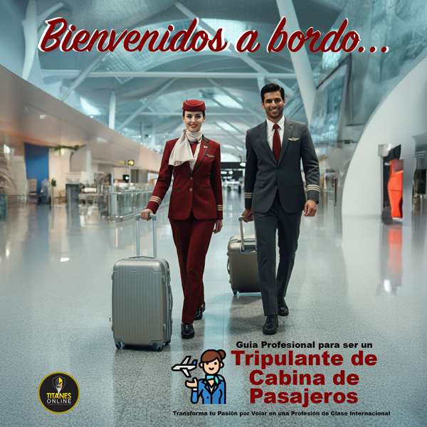 «GUÍA PROFESIONAL PARA SER UN TRIPULANTE DE CABINA DE PASAJEROS» TRANSFORMA TU PASIÓN POR VOLAR EN UNA PROFESIÓN DE CLASE INTERNACIONAL