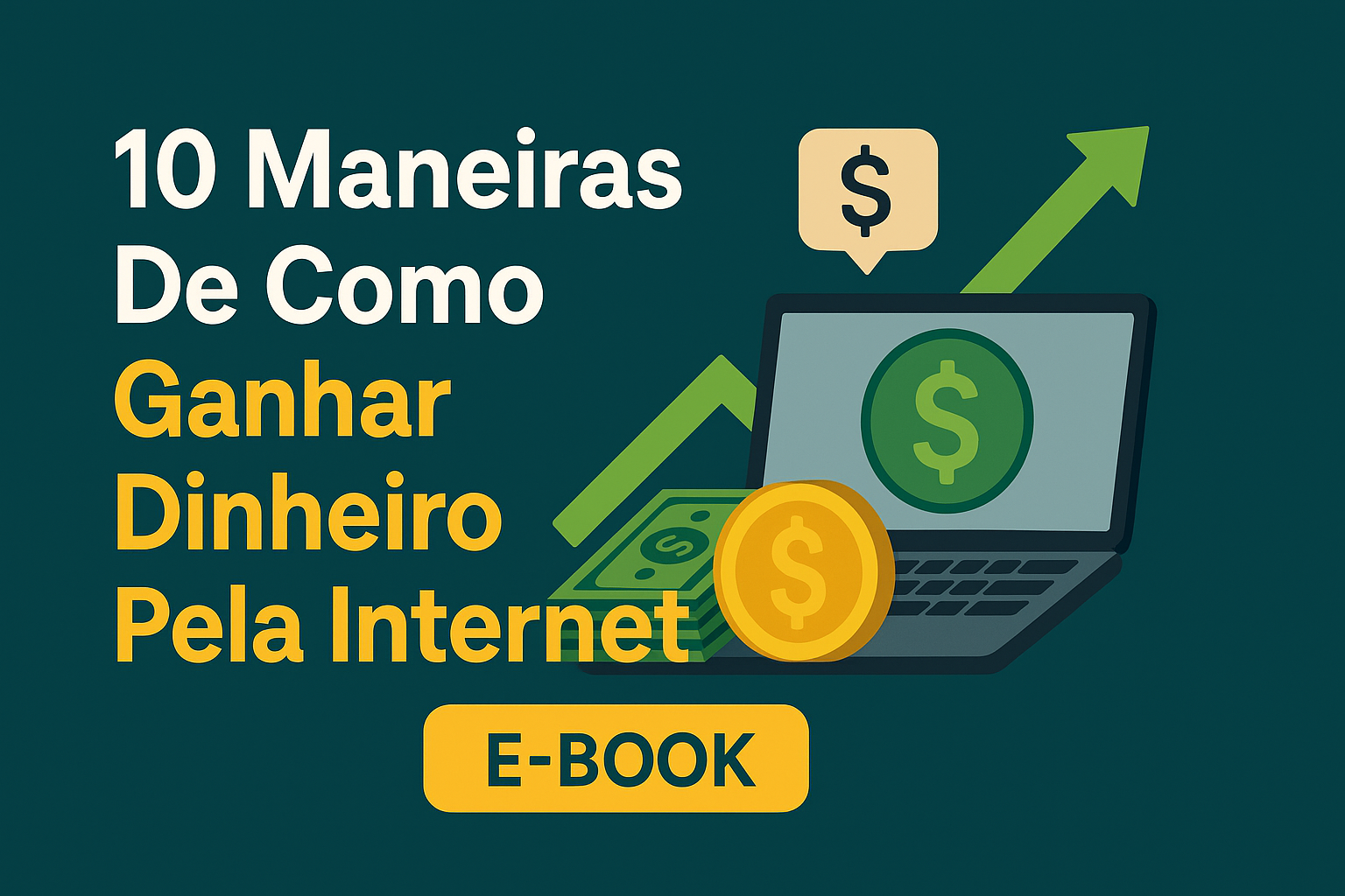10 Maneiras De Fazer Dinheiro Com a Internet: Passo a Passo Detalha...
