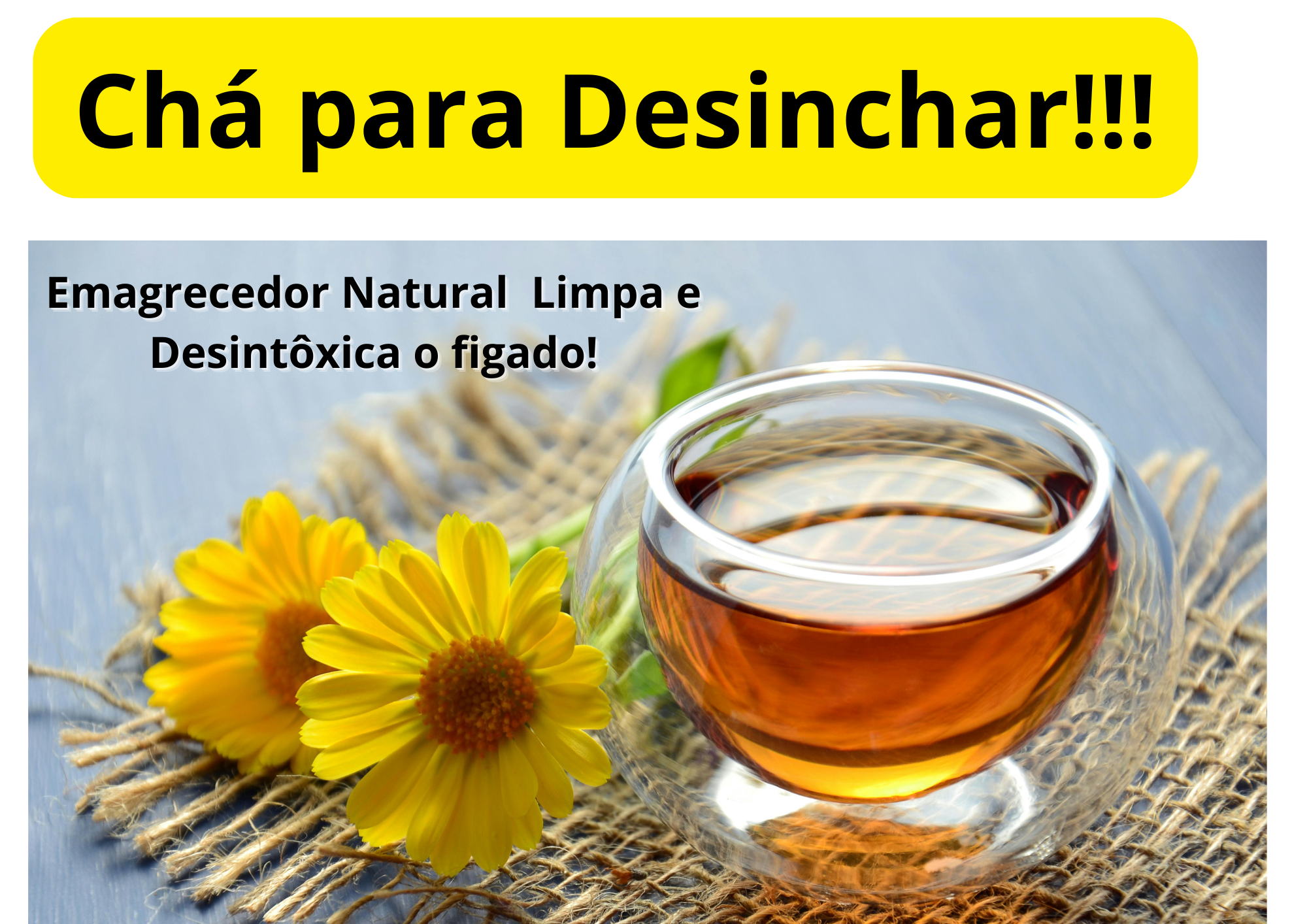 Chá para Desinchar o Corpo!!! - Willians Nunes | Hotmart
