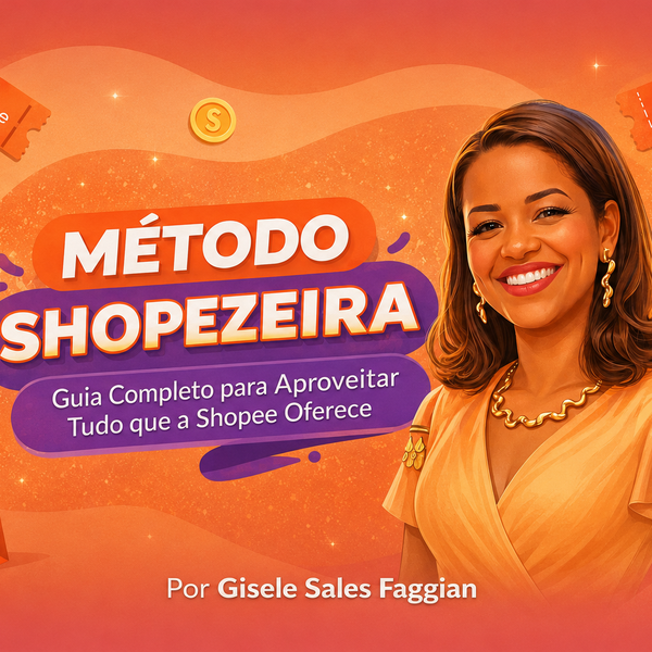 Método Shopezeira - Guia completo para aproveitar tudo que a Shopee oferece.